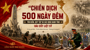 Hà Nội hoàn thành giai đoạn 1 Chiến dịch "500 ngày đêm" quy tập hài cốt liệt sĩ