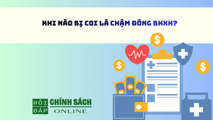 Khi nào bị coi là chậm đóng bảo hiểm xã hội?