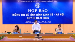 Quý III/2026, GRDP Hà Nội tăng 10,02% 