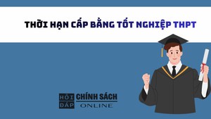 Thời hạn cấp bằng tốt nghiệp THPT