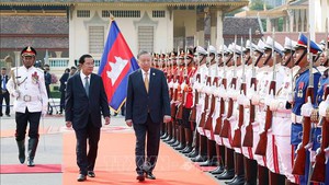 Tổng Bí thư Tô Lâm thăm cấp Nhà nước Vương quốc Campuchia