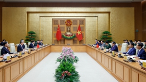 Thủ tướng tiếp Bộ trưởng Bộ Ngoại giao, Bộ Quốc phòng, Bộ Công an Trung Quốc