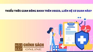 Thiếu thời gian đóng BHXH trên VssID, liên hệ cơ quan nào?