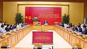 Công bố quyết định kiểm tra, giám sát của Bộ Chính trị, Ban Bí thư năm 2026 đối với Ban Thường vụ Đảng ủy Chính phủ