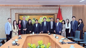 Phó Thủ tướng Nguyễn Chí Dũng tiếp Trung tâm Phát triển công nghệ và sáng tạo Việt Nam 