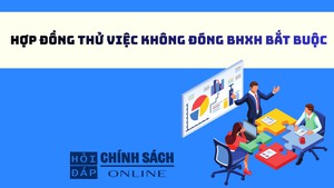 Hợp đồng thử việc không đóng BHXH bắt buộc