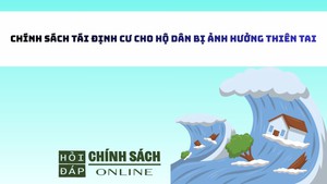 Chính sách tái định cư cho hộ dân bị ảnh hưởng thiên tai
