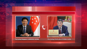 Thủ tướng Lê Minh Hưng điện đàm với Thủ tướng Singapore