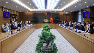 Thủ tướng Lê Minh Hưng tiếp Bộ trưởng Ngoại giao Estonia