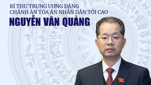 Infographic: Tiểu sử tóm tắt Chánh án Tòa án nhân dân Tối cao Nguyễn Văn Quảng