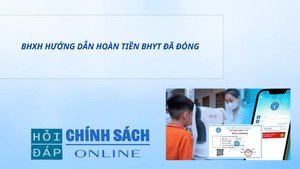 BHXH hướng dẫn hoàn tiền BHYT đã đóng