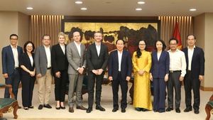 Phó Thủ tướng Lê Tiến Châu tiếp Đại học RMIT Melbourne