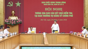 Đảng ủy Chính phủ hoàn thành khối lượng công việc lớn, có những đột phá