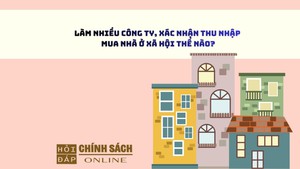 Làm nhiều công ty, xác nhận thu nhập mua nhà ở xã hội thế nào?