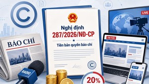 Tiền bản quyền sáng tạo tác phẩm báo in, báo điện tử