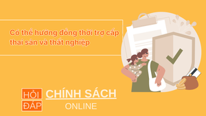 Có thể hưởng đồng thời trợ cấp thai sản và thất nghiệp