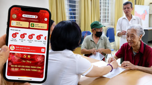 Từ 28/9, có thể nhận lương hưu qua VNeID