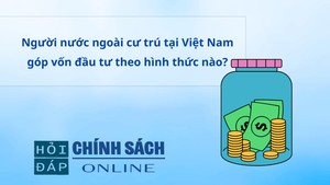 Người nước ngoài cư trú tại Việt Nam góp vốn đầu tư theo hình thức nào?