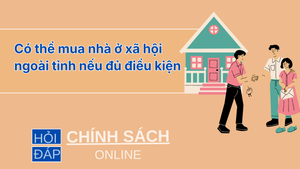 Có thể mua nhà ở xã hội ngoài tỉnh nếu đủ điều kiện