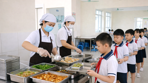 Tăng cường an toàn thực phẩm, bữa ăn bán trú trong trường học