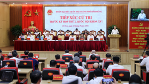 Thủ tướng Chính phủ tiếp xúc cử tri Thành phố Hải Phòng