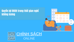 Quyền lợi BHXH trong thời gian nghỉ không lương