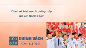 Chính sách hỗ trợ chi phí học tập cho con thương binh