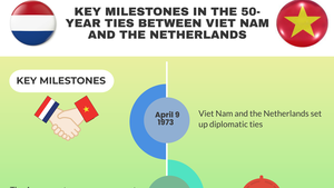 INFOGRAPHICS: Key milestones in the Viet Nam-Netherlands relations