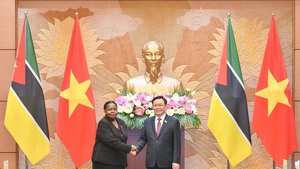 Vietnamese, Mozambican top legislators hold talks 