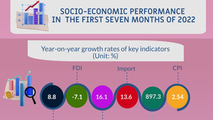 Infographic: Socio-economic performance in first seven months of 2022  