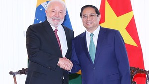 Prime Minister holds talks with Brazillian President