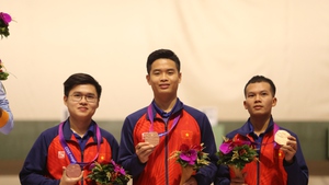 Vietnamese marksman Huy brings home an Asian Games gold medal