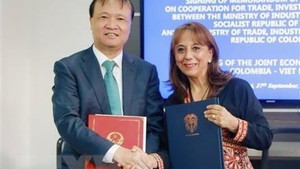 MoU on trade, investment, industrial cooperation between Viet Nam, Colombia inked