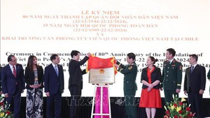 Viet Nam opens defense attach&#233; office in Chile