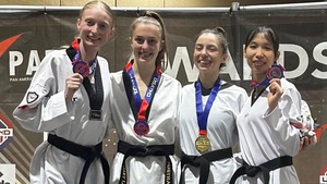 Taekwondo artists take silvers from international competitions