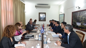 Vietnamese, Cuban Deputy PMs hold talks