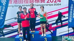 Vietnamese track-and-field team bring home gold from Hong Kong champs
