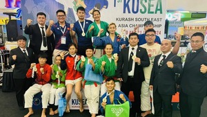Vietnamese athletes take regional kurash championships&#39; golds