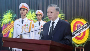 Eulogy delivered at memorial service for Party General Secretary Nguyen Phu Trong