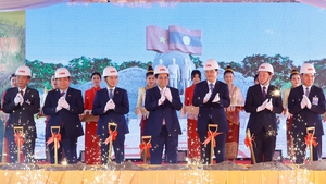 Construction begins on Laos-Viet Nam Friendship Park