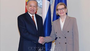 Party leader meets First Deputy Speaker of Finnish Parliament