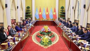 State President Luong Cuong holds summit meeting with UN Secretary-General António Guterres