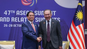 Prime Minister Pham Minh Chinh meets Malaysian counterpart