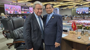 Prime Minister Pham Minh Chinh meets UN Secretary-General, Australian counterpart in South Africa