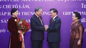 To Lam awarded Lao National Gold Order for outstanding contributions to bilateral relations