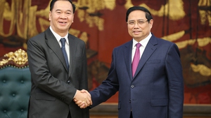 Prime Minister Pham Minh Chinh hosts int’l guests