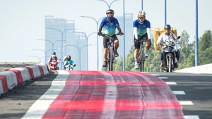 HCMC: First dedicated cycling lane to open to traffic this week