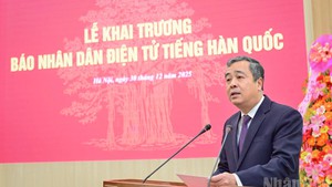 Nhan Dan Newspaper launches online Korean-language version