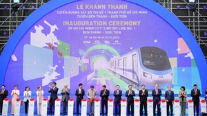 HCMC’s first metro line officially inaugurated