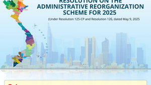 Infographics: Resolution on the administrative reorganization scheme for 2025